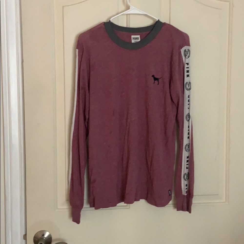 pink long sleeve